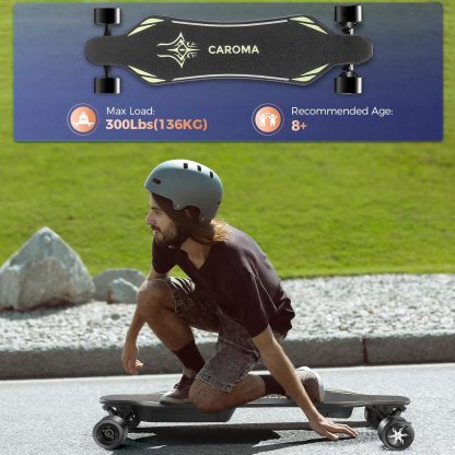 Caroma 38" Electric Skateboard with Remote 1200W SYL-10