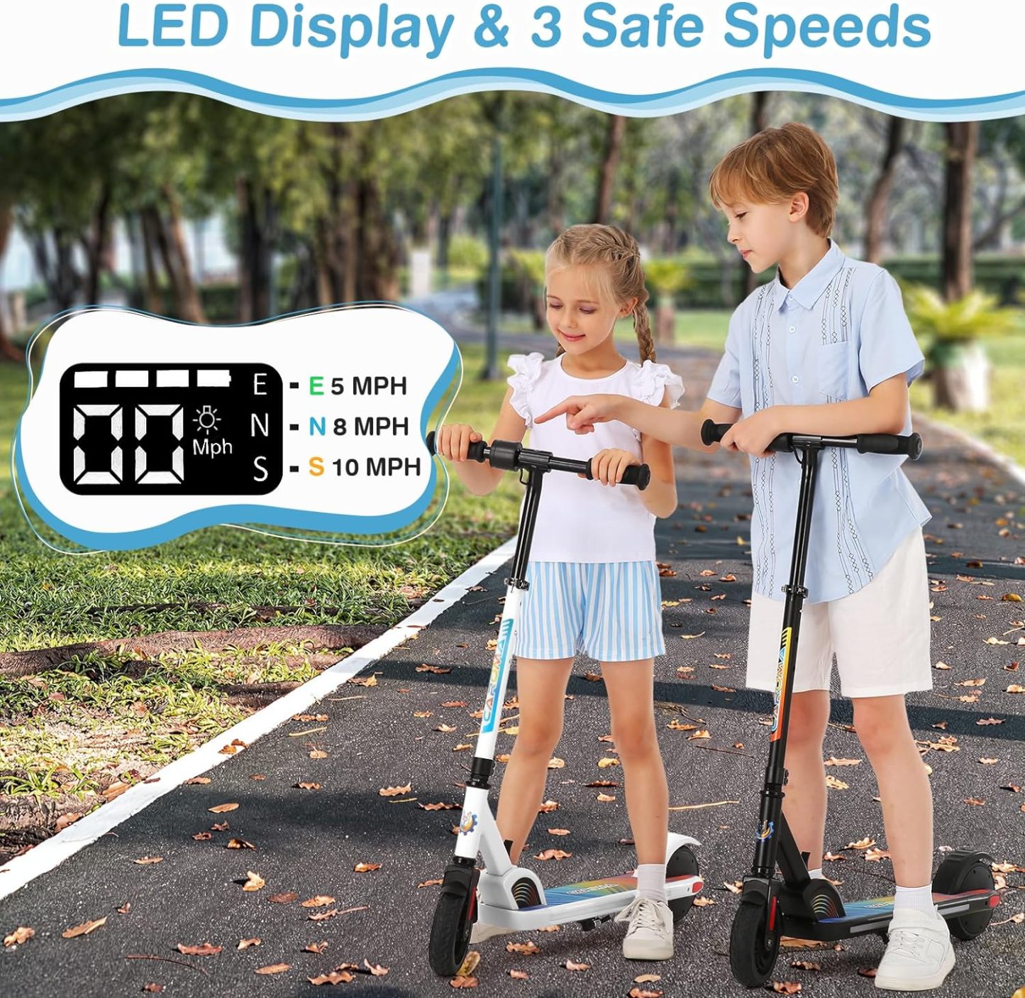 Caroma 150W Kids Electric Scooter E35