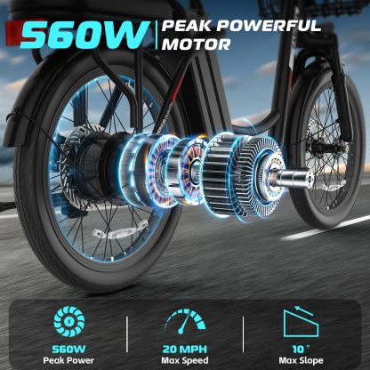 Caroma 500W(K1)/800W(K2) Electric Scooter with Seat