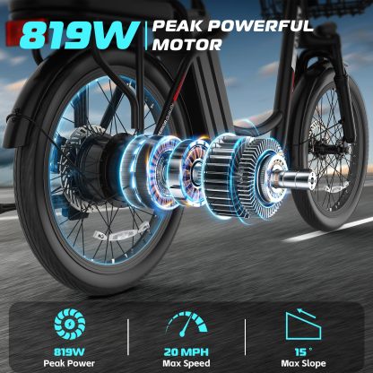 Caroma 500W(K1)/800W(K2) Electric Scooter with Seat