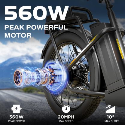 Caroma 500W K3/800W K4/1200W K5 Electric Scooter with Off-Road Tires
