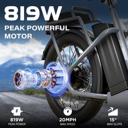 Caroma 500W K3/800W K4/1200W K5 Electric Scooter with Off-Road Tires