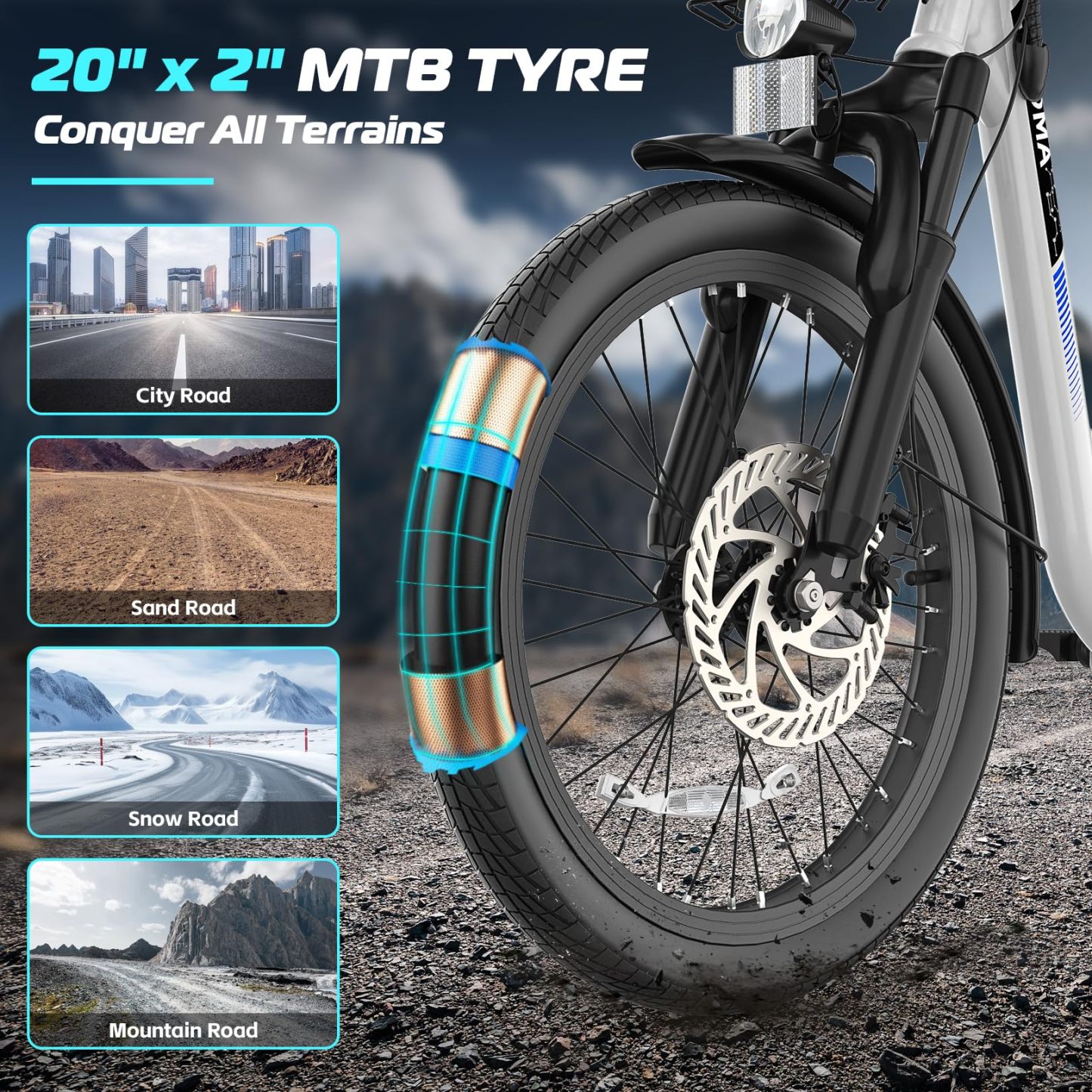 Caroma 500W(K1)/800W(K2) Electric Scooter with Seat