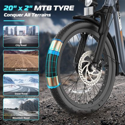 Caroma 500W(K1)/800W(K2) Electric Scooter with Seat