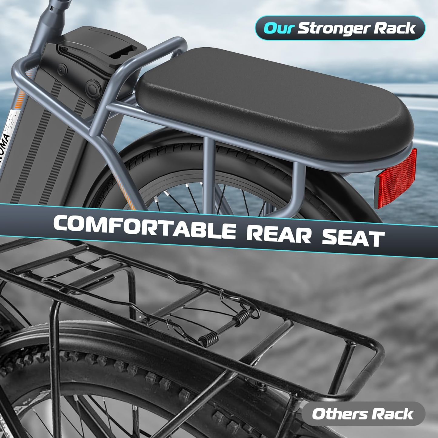 Caroma 500W(K1)/800W(K2) Electric Scooter with Seat