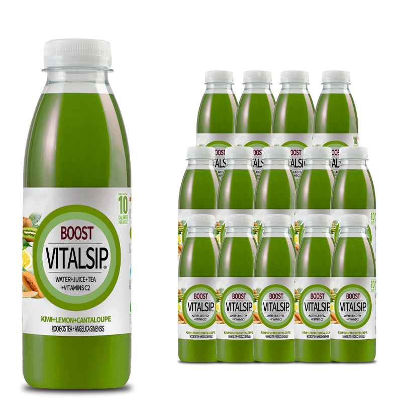 VitalSip Fruity Vitamin Drink - Kiwi, Lemon, Cantaloupe Blend*15