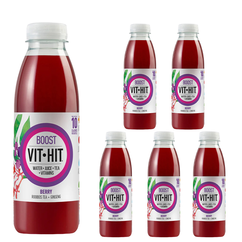 Vitalsip Fruit flavored vitamin supplement drink Mixed fruit flavor*6