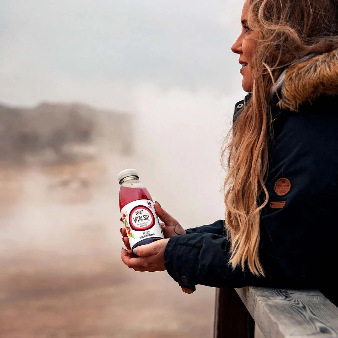 Vitalsip Fruit flavored vitamin supplement drink Mixed fruit flavor*18