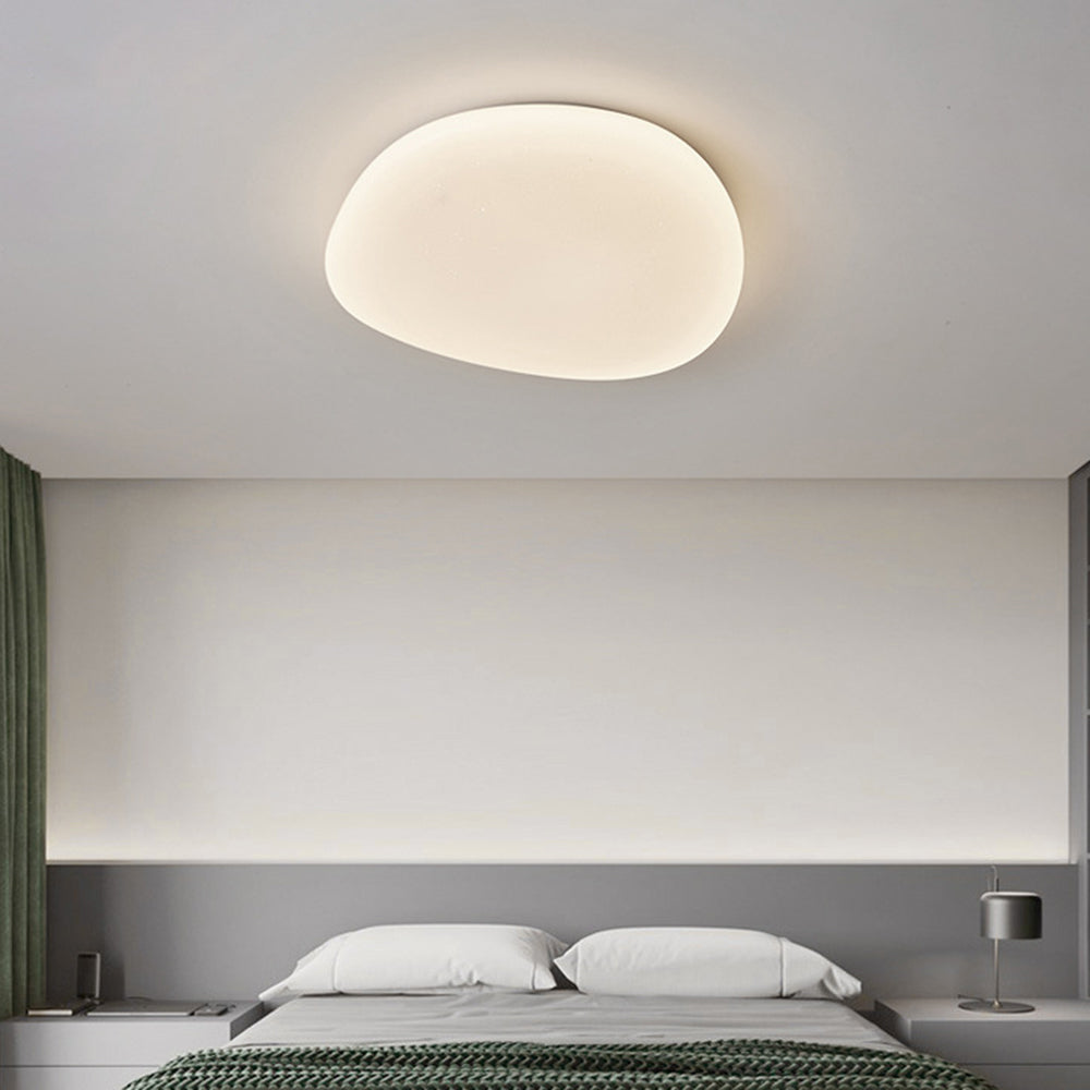 Quinn Flush Mount Ceiling Light, Pebbles Shape, Dia 38/45/55cm