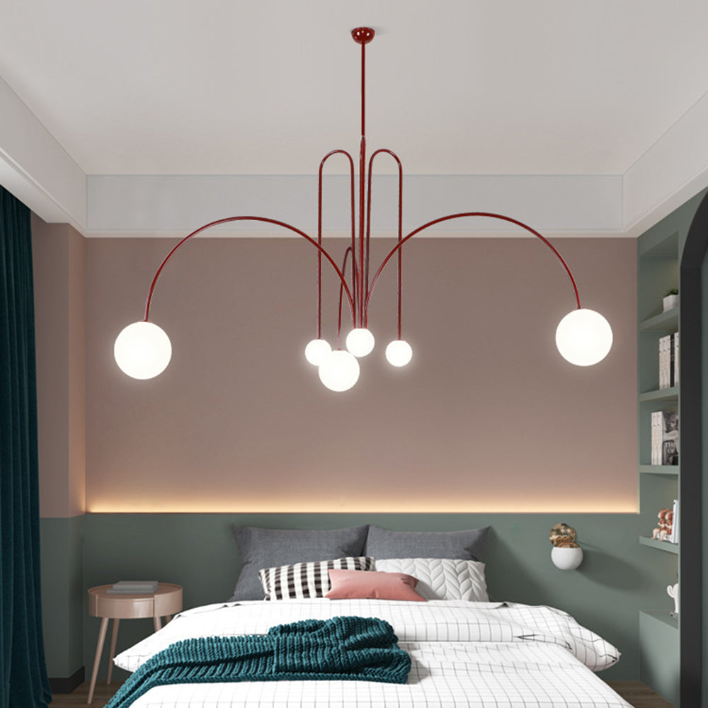 Avi Pendant Light 3 Colour, 6/8 Heads