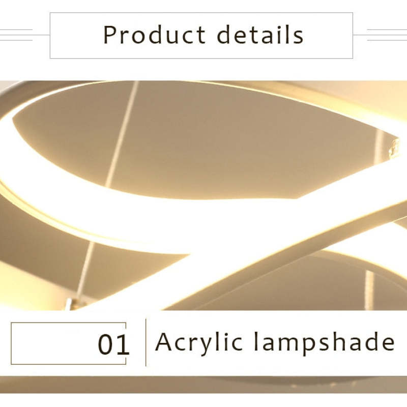 Modern Pendant Chandelier Aluminum Lustre Nordic Ceiling Lighting