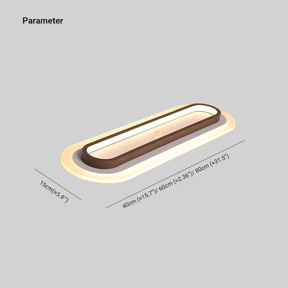 Nordic Simple Postmodern LED Ceiling Lamp for Corridor & Living Room