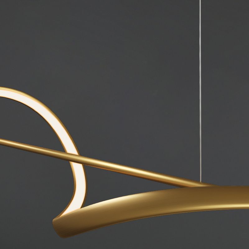 Louise Wave Pendant Light, 120/140CM