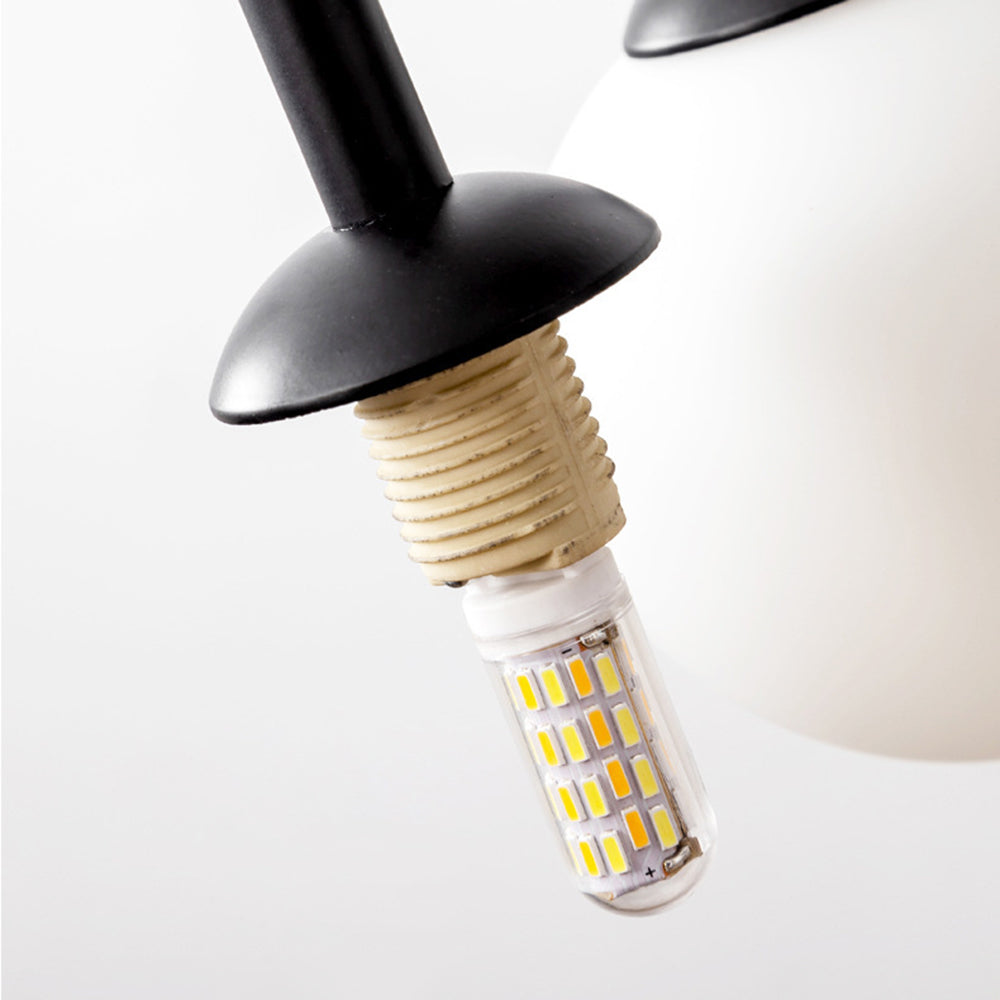 Avi Pendant Light 3 Colour, 6/8 Heads