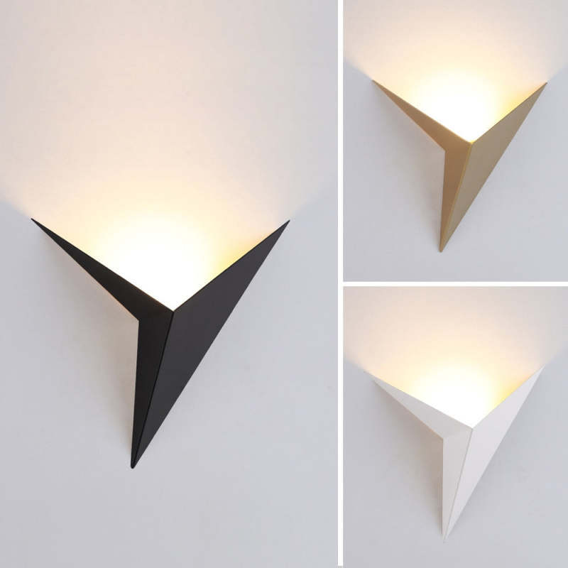 Modern Minimalist Triangle LED Wall Lamp Outdoor Lightzey