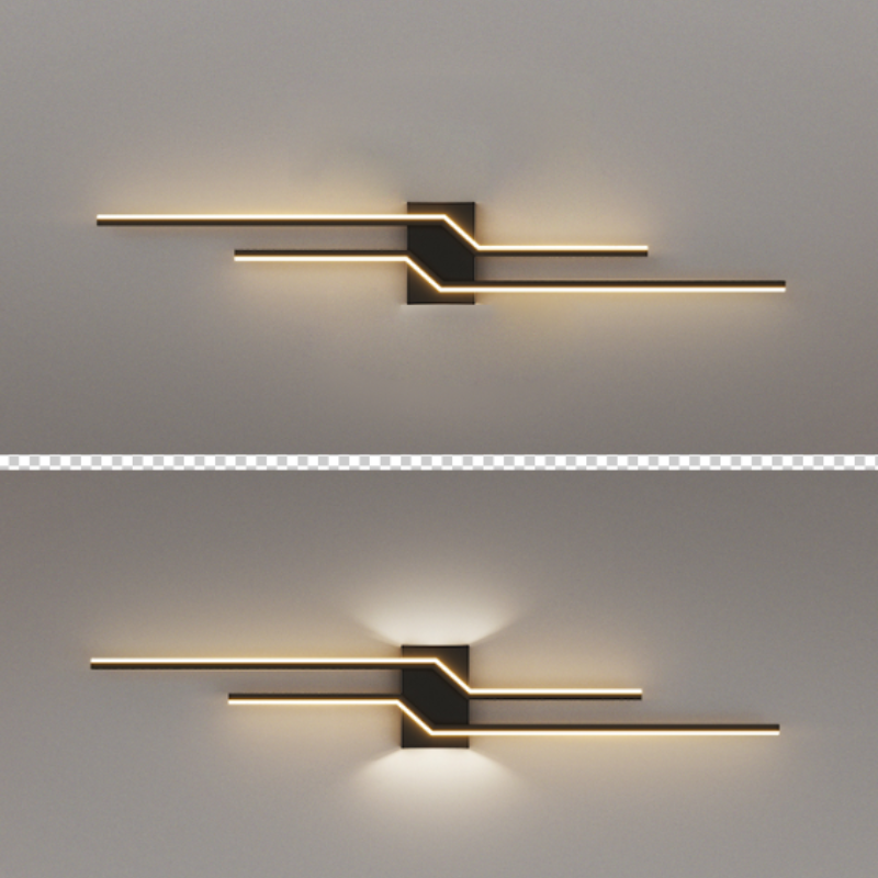Alana Double-linear Wall Lamp, 4 Colour, L 100CM