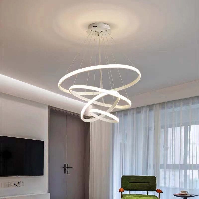 Arisha Pendant Light Outer Ring Illuminated, 2/3/4 Rings