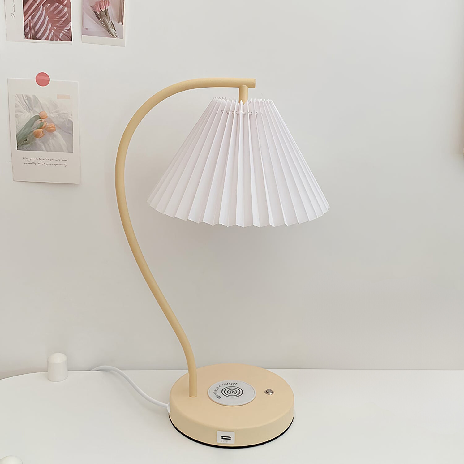 Ozawa Pleated Table Lamp, 2 Colour