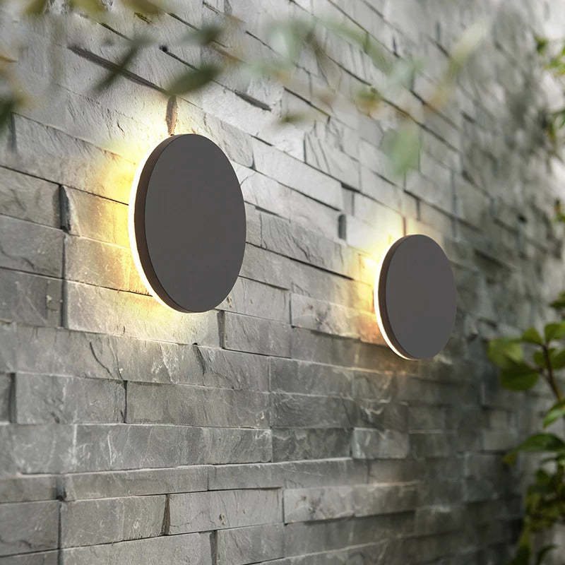 Sconce light store exterior