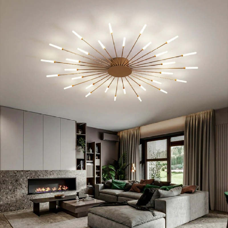 Industrial ceiling lights for shop living room