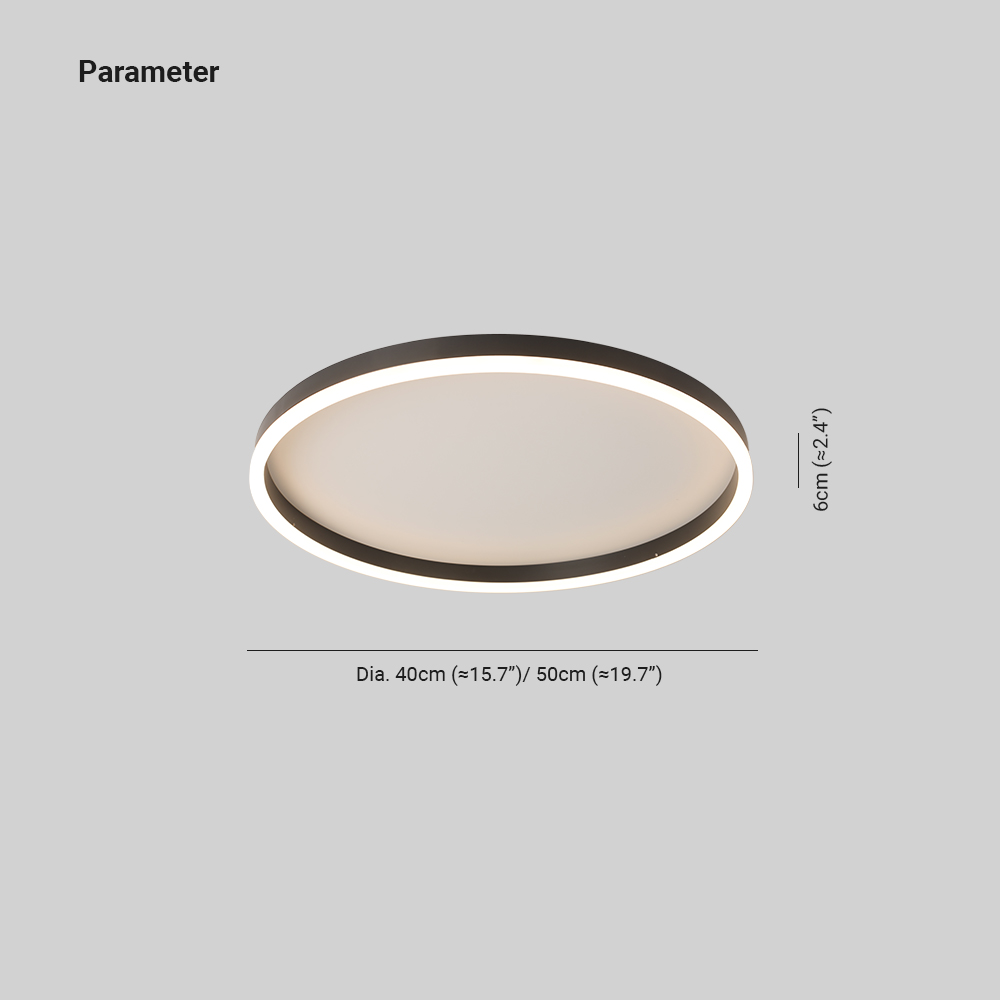 Quinn Flush Mount Ceiling Light, DIA 40/50CM