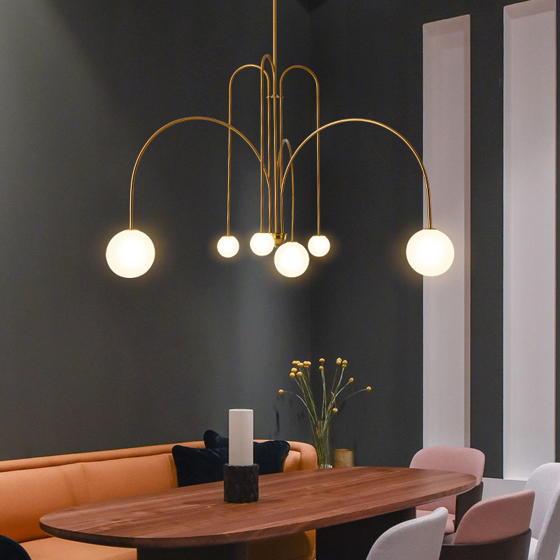 Avi Pendant Light 3 Colour, 6/8 Heads