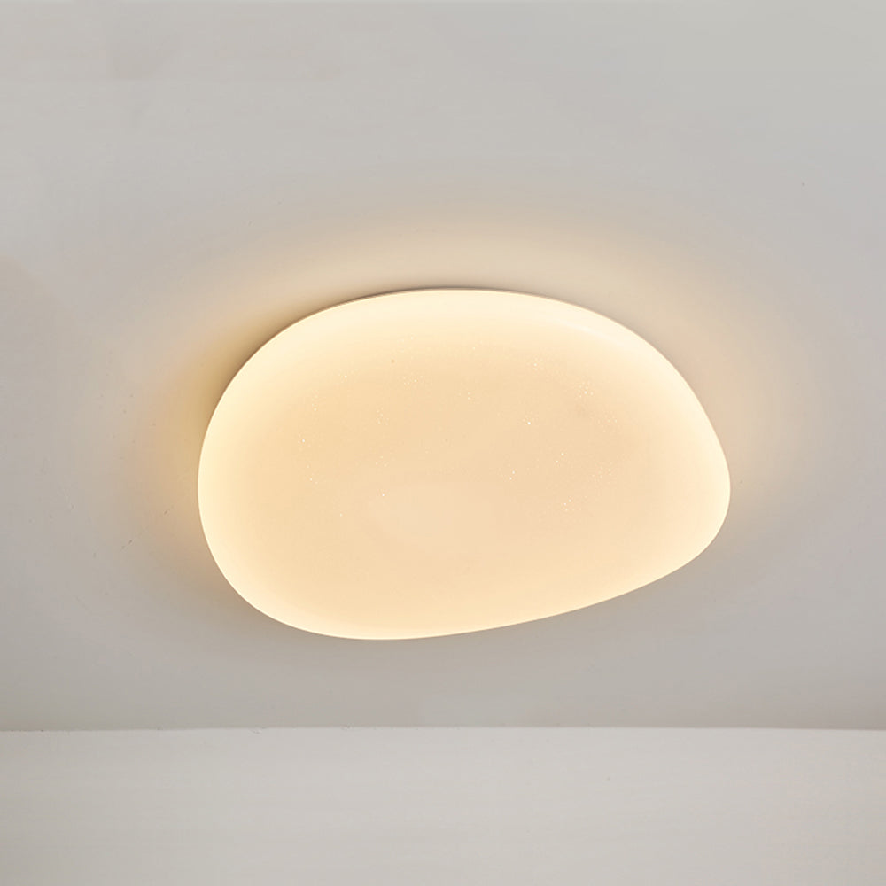 Quinn Flush Mount Ceiling Light, Pebbles Shape, Dia 38/45/55cm