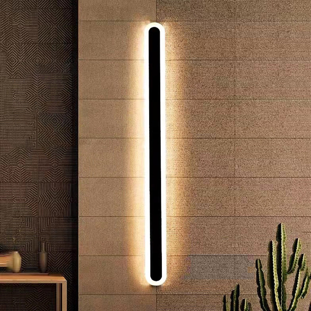 Edge Waterproof Outdoor Wall Lamp Outer Glow Round, 40/60/80/100/120/150/180/200/220 cm