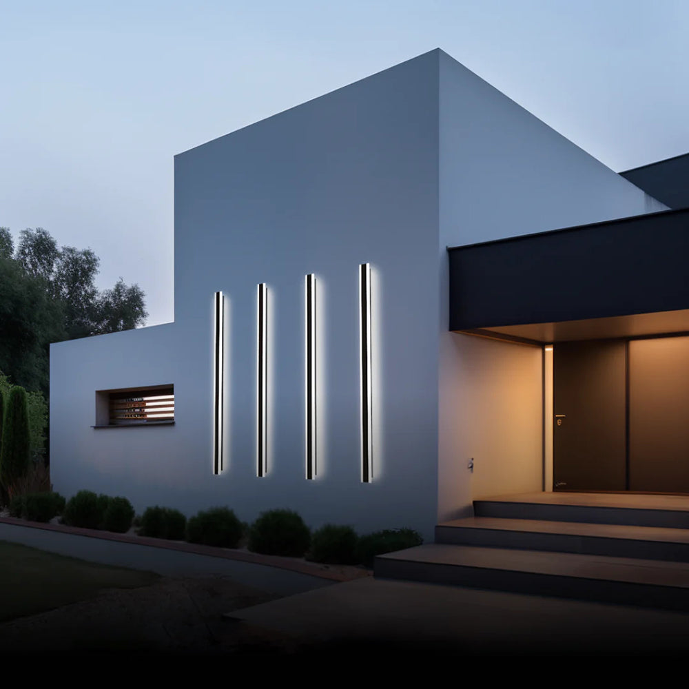 Outdoor Minimalist Style Waterproof LED Wall Light Wall Sconce