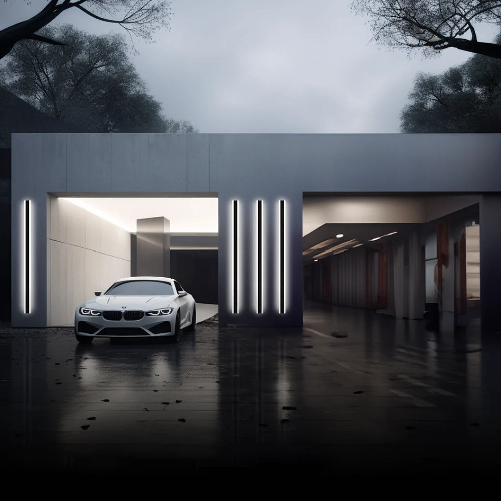 Outdoor - Minimalist Style Waterproof LED Wall Light Wall Sconce