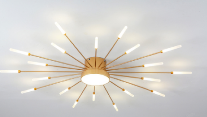 Lowry Ceiling Light Fireworks