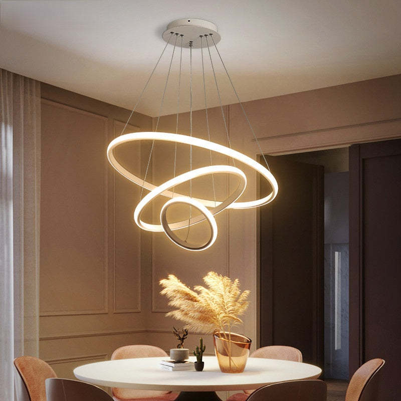 Arisha Pendant Light Outer Ring Illuminated, 2/3/4 Rings