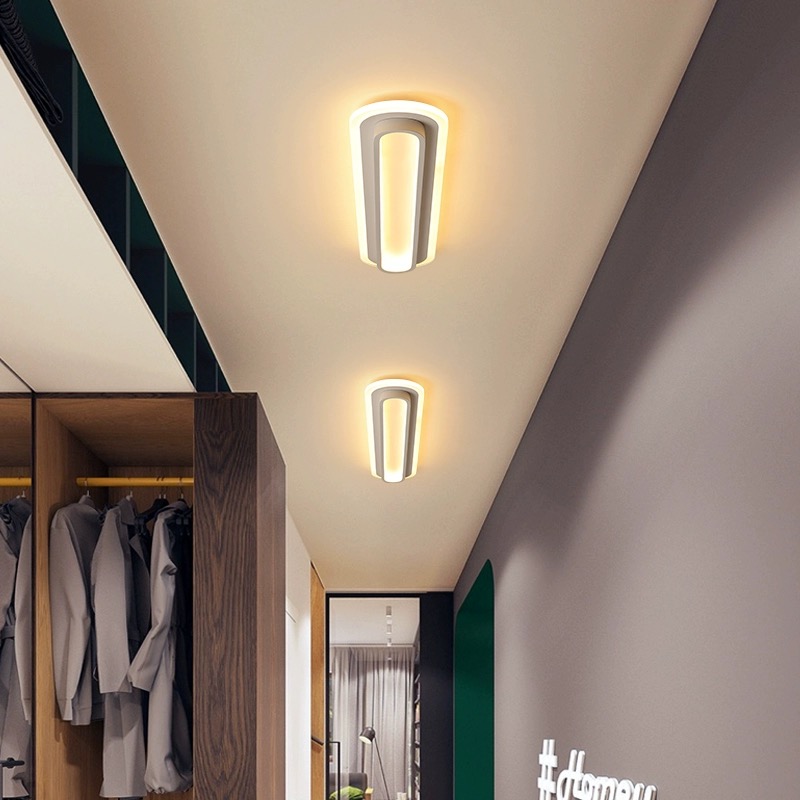 Nordic Simple Postmodern LED Ceiling Lamp for Corridor & Living Room