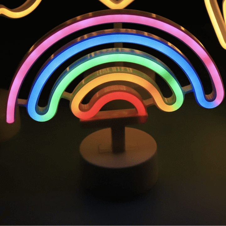 Table neon light Funky Table neon light Only Inexpensive Neon Light