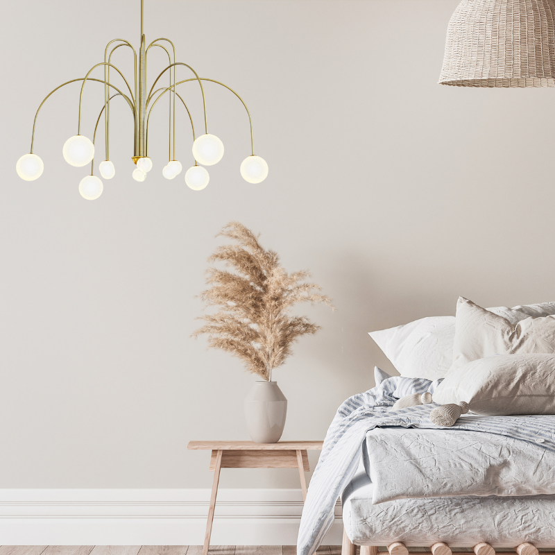 Avi Pendant Light 3 Colour, 6/8 Heads