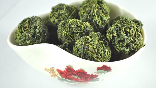 1000g Jiao Gu Lan buds leaf Tea Balls,China Fiveleaf gynostemma pentaphyllum thé-BuyChinaCart.com