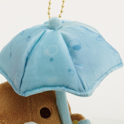 Rilakkuma Rain Followed By Sunshine Keychain Plush