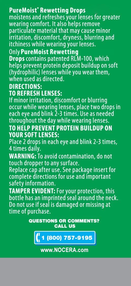  Puremoist Rewetting Drops, 12-mL