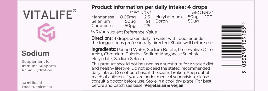 VitaLife® Sodium  30ml