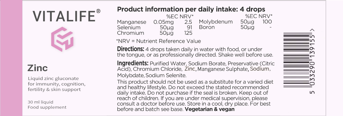 VitaLife® Zinc 30ml