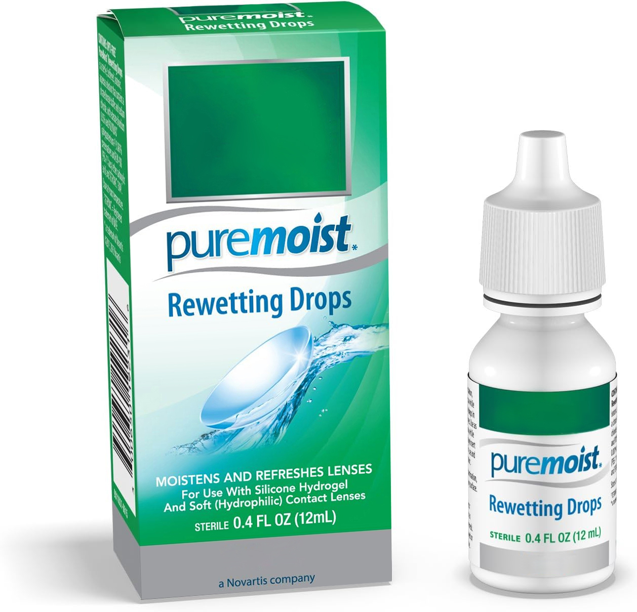  Puremoist Rewetting Drops, 12-mL