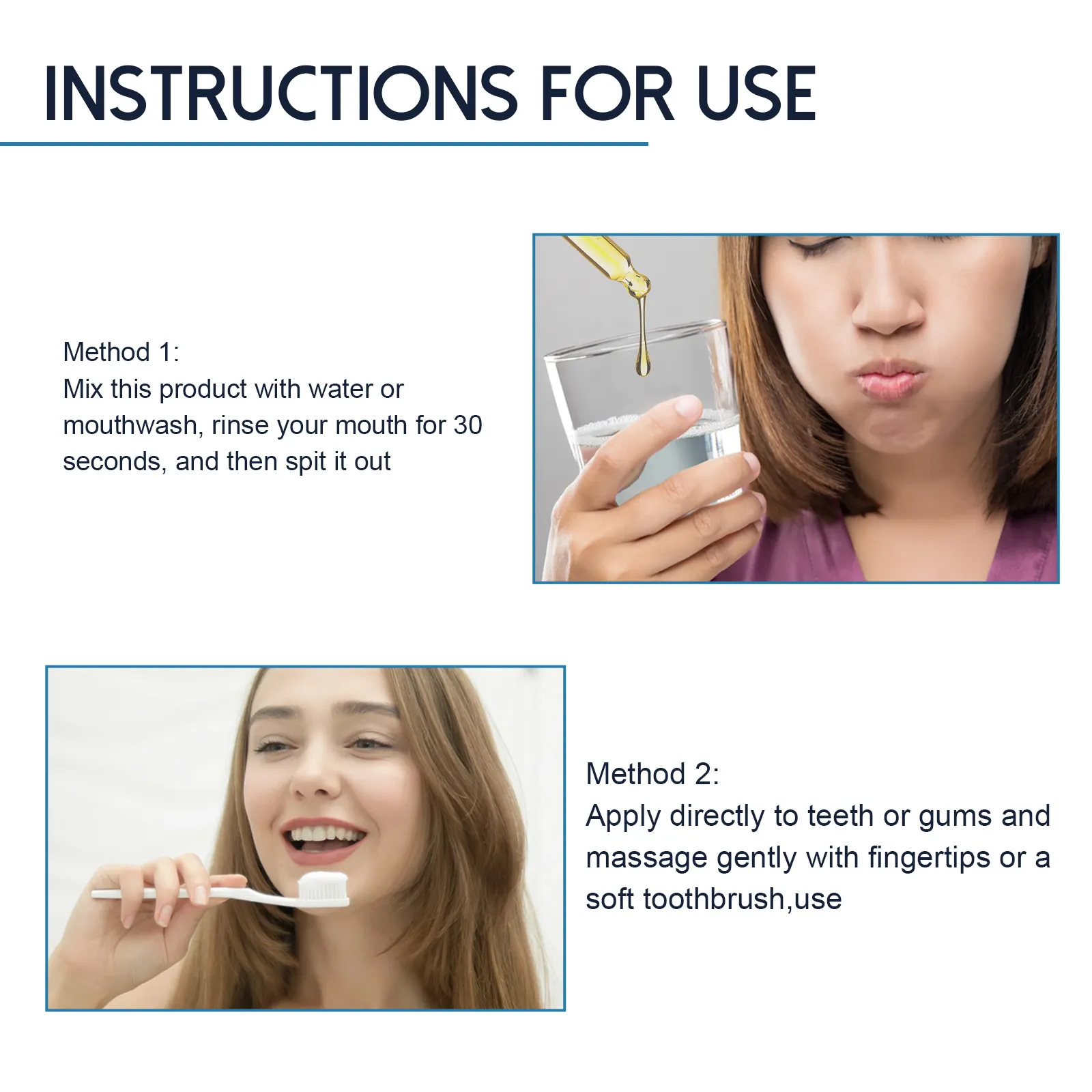 Dental Care Drops Deep Cleaning Stains Tartar Gums Gum Care Dental Care