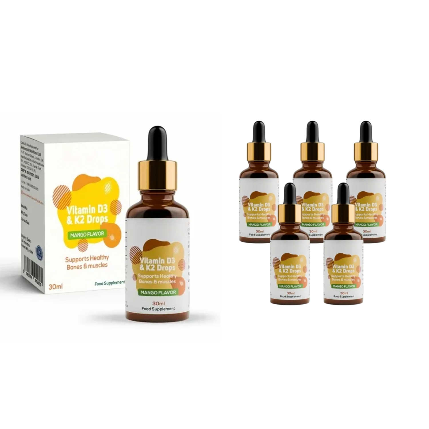 Vitamin D3 & K2 Drops