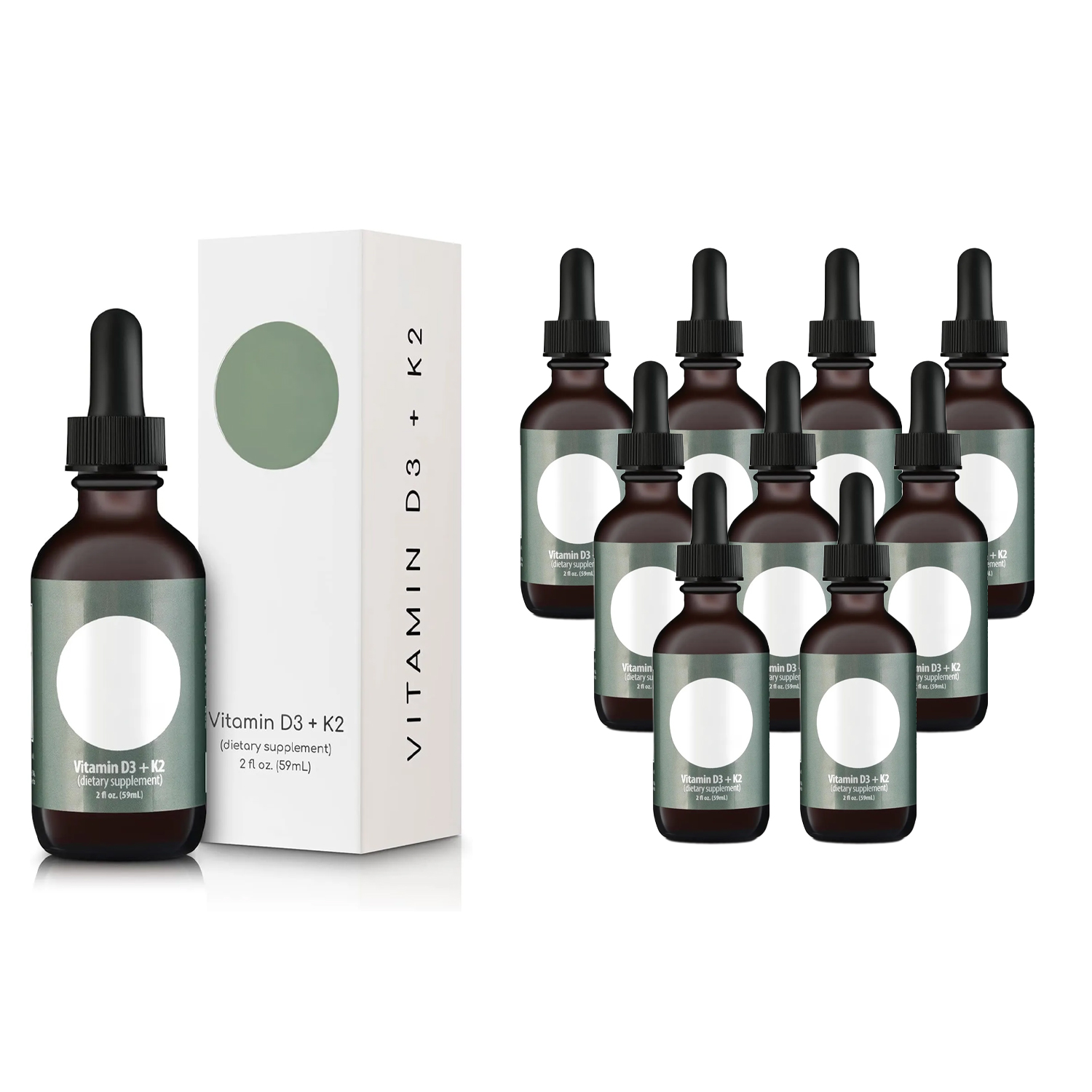 Vitamin D3 + K2 Drops