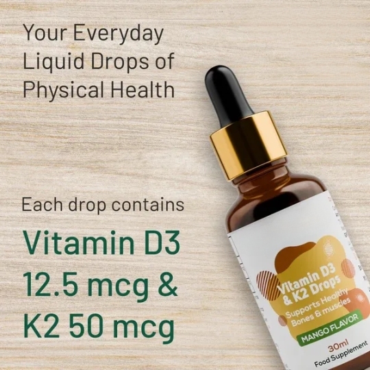 Vitamin D3 & K2 Drops