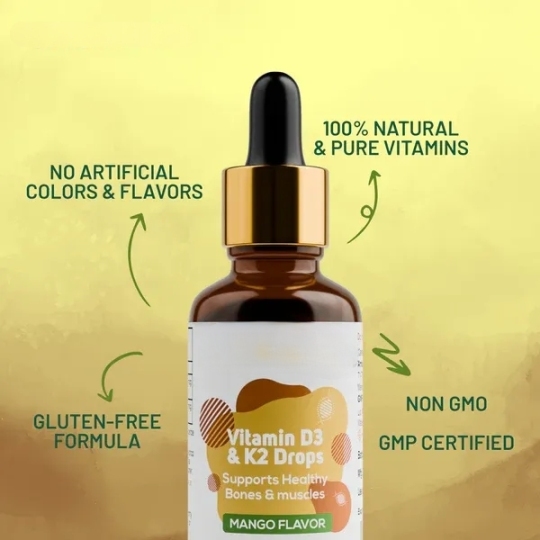 Vitamin D3 & K2 Drops