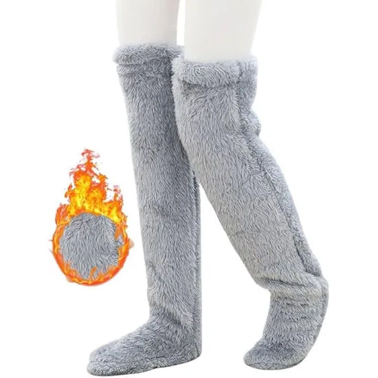🔥Hot Selling Now🔥Women's Fuzzy Thigh high Socks