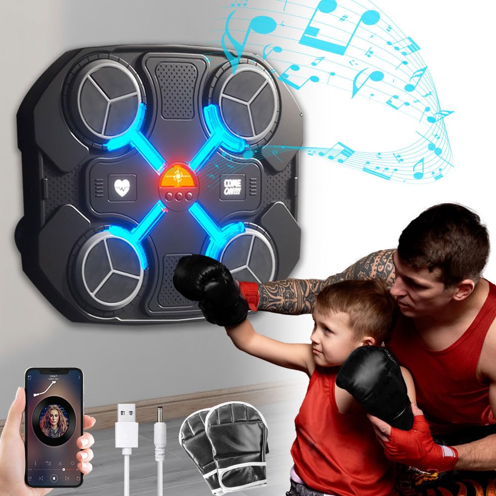 Music Boxing Machine Sport Toys for Kids