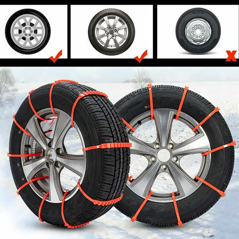🔥2025 Winter Hot Sale🔥Universal Reusable Anti-skid PE Tire Chains