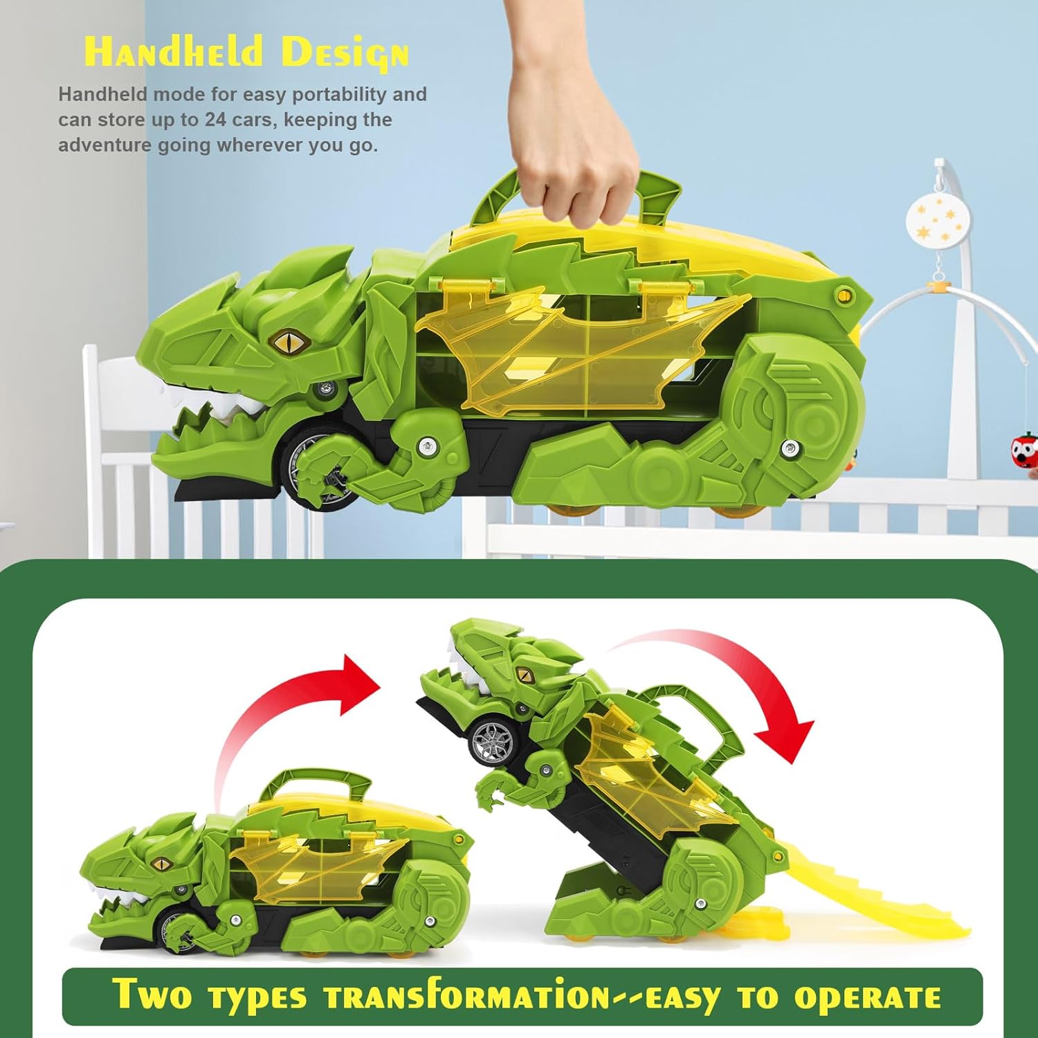 Dinosaur Transporter Truck